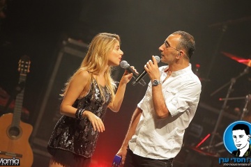 Shiri Maimon and Shimon Buskila in a moving performance